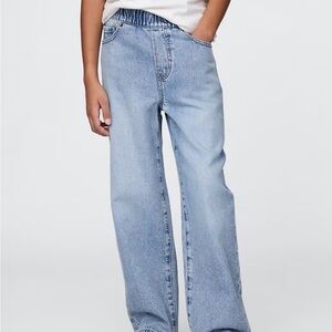 GAP Kids Denim Super Soft Baggy Jeans - Light Blue-XXL regular